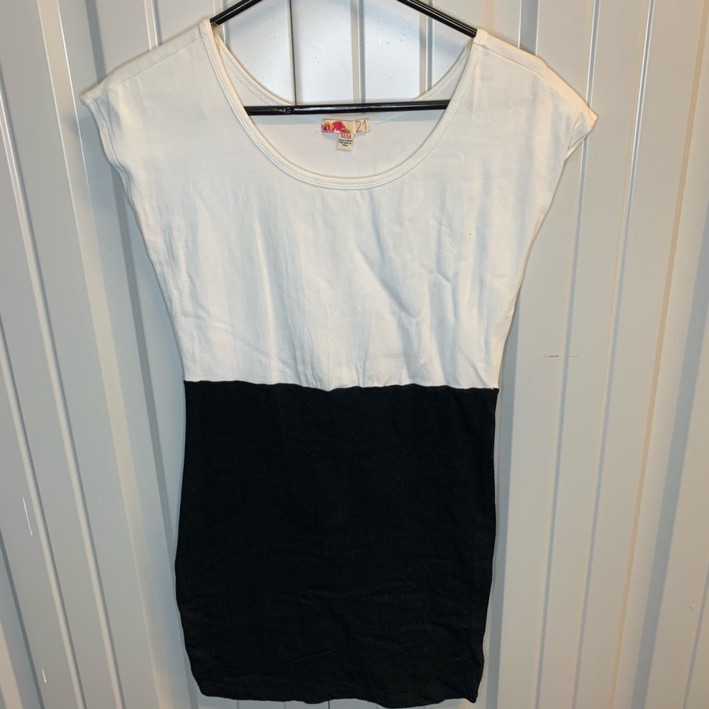 Forever 21 color block tunic